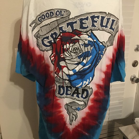 Steal Your Face Grateful Dead 2X T Shirt - Patriotic LB1 Box - Picture 4 of 9